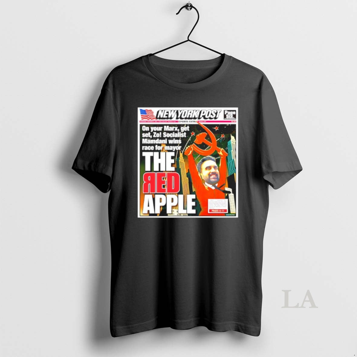 Original Zohran Mamdani Wins 2025 Nyc Mayoral Election News Shirt Hoodie Sweatshirt | PurePodTees.com