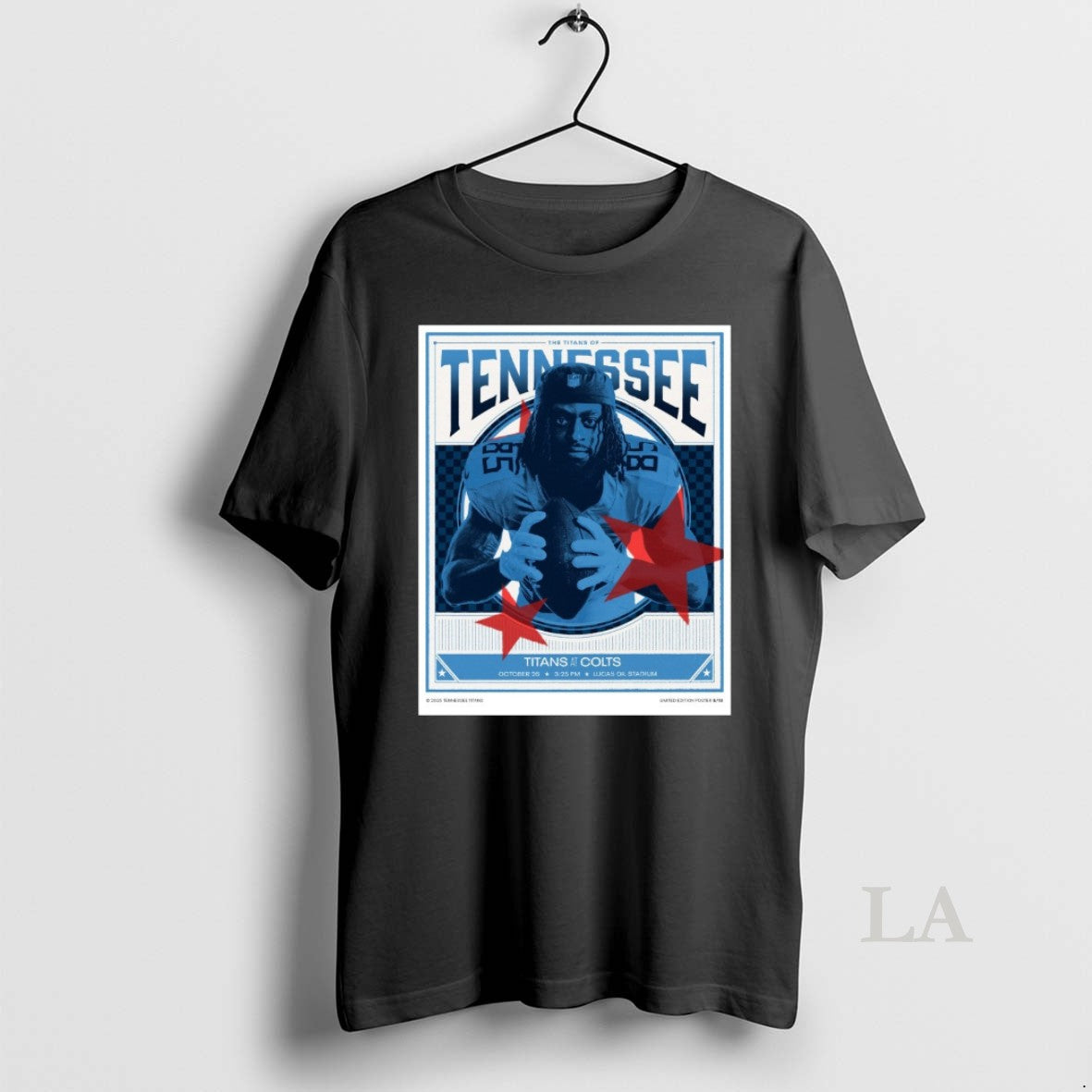 Original Dbvlil8b The Titans Of Tennessee Titans At Colts October 26 2025 Lucas Oil Stadium Shirt Hoodie Sweatshirt