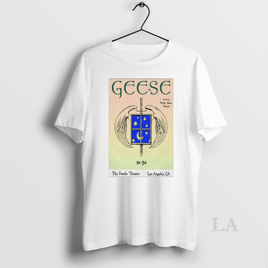 Original Geese In Los Angeles Ca October 30 2025 Concert Shirt Hoodie Sweatshirt | PurePodTees.com