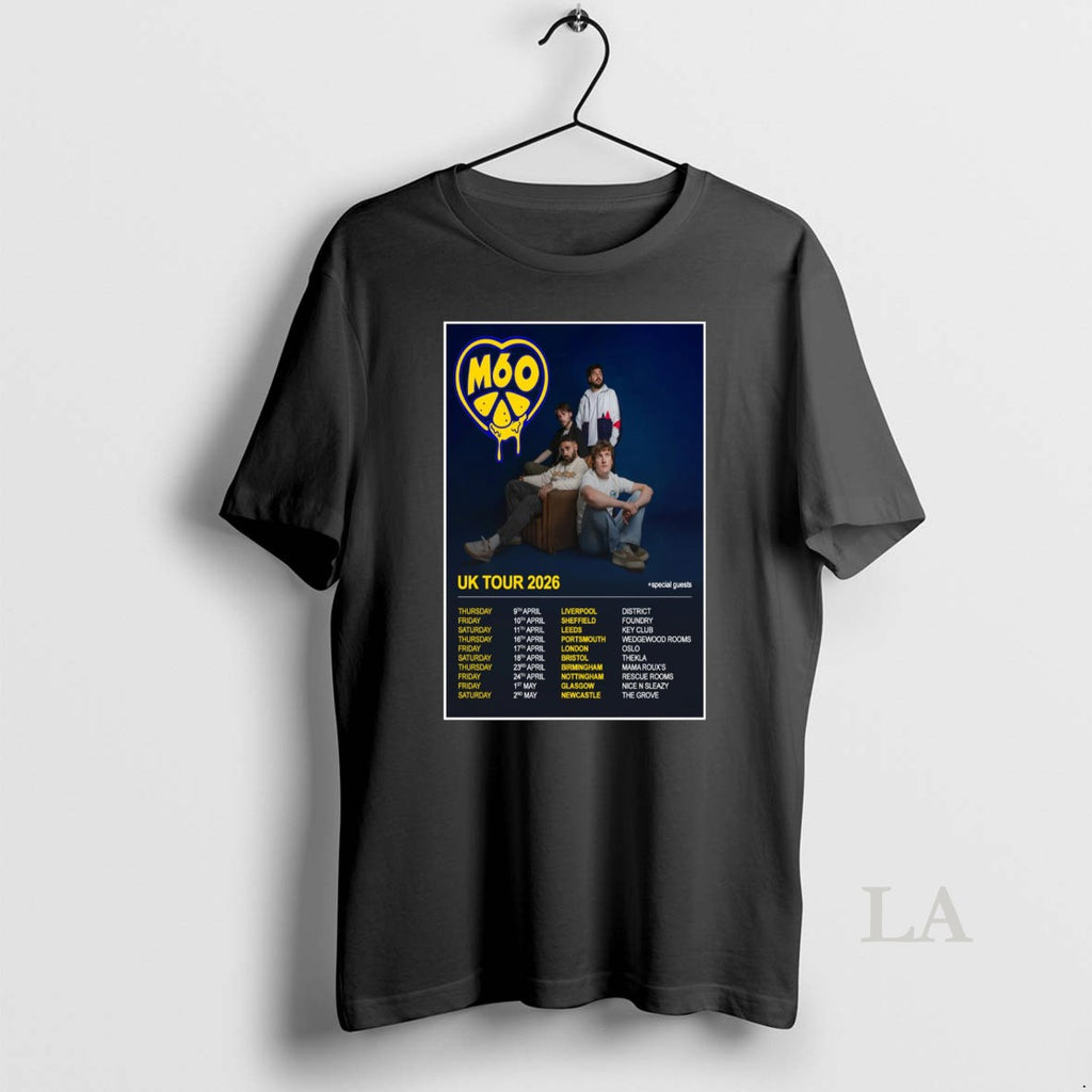 Original M60 Uk Tour 2026 Shirt Hoodie Sweatshirt | PurePodTees.com