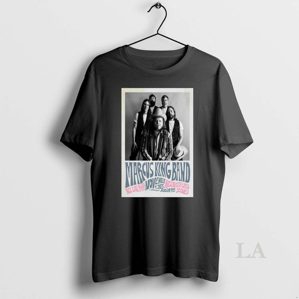 Original Marcus King Band In Austin Tx November 4 2025 Concert Shirt Hoodie Sweatshirt | PurePodTees.com