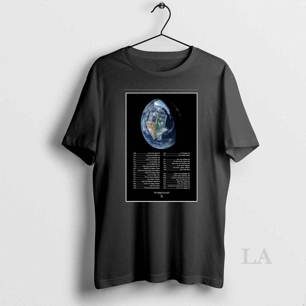 Original The Neighbourhood The Wourld Tour 2026 Shirt Hoodie Sweatshirt | PurePodTees.com