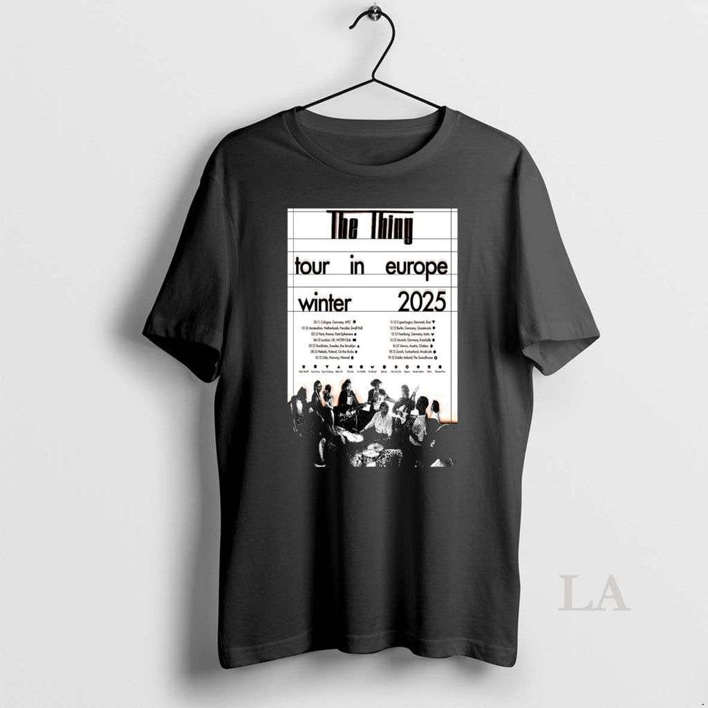 Original The Thing Tour Europe Winter 2025 Shirt Hoodie Sweatshirt | PurePodTees.com