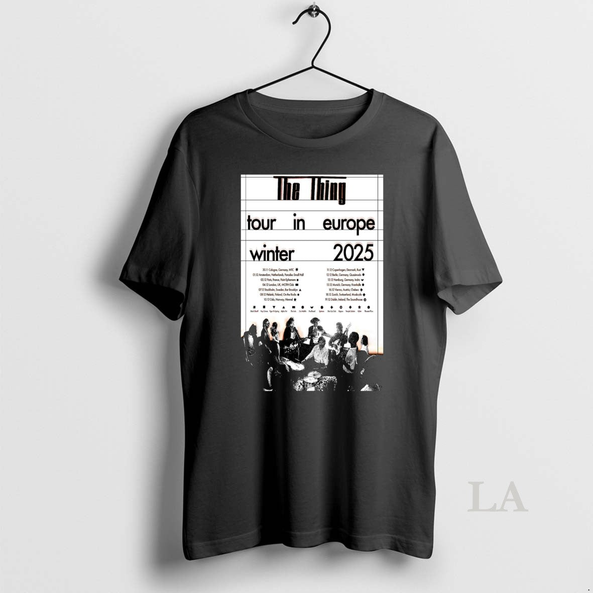 Original The Thing Tour Europe Winter 2025 Shirt Hoodie Sweatshirt | PurePodTees.com