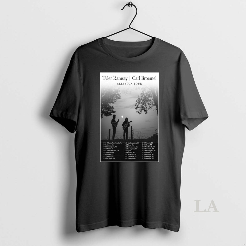 Original Tyler Ramsey Carl Broemel Celestun Tour 2026 Shirt Hoodie Sweatshirt | PurePodTees.com