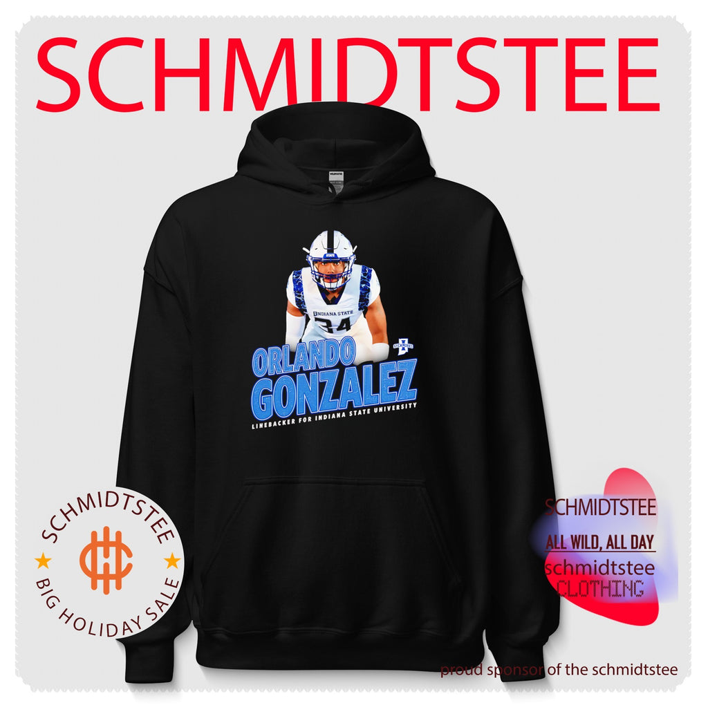 Orlando Gonzalez Indiana State Sycamores Linebacker shirt