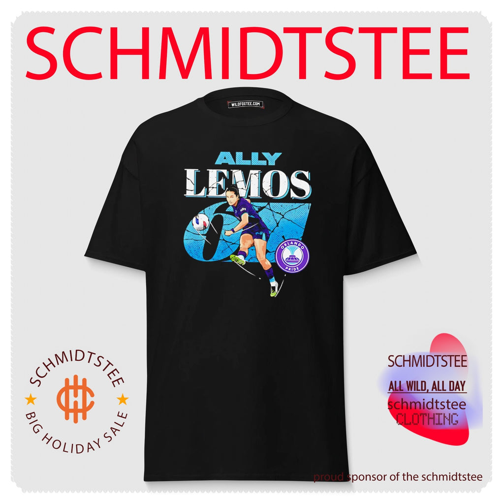 Orlando Pride Ally Lemos illustration shirt