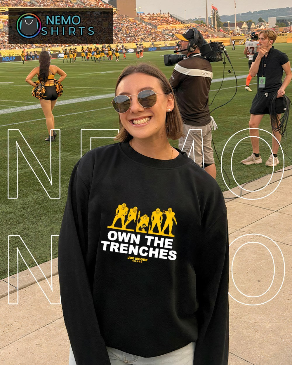 Own the trenches Joe Moore award shirt