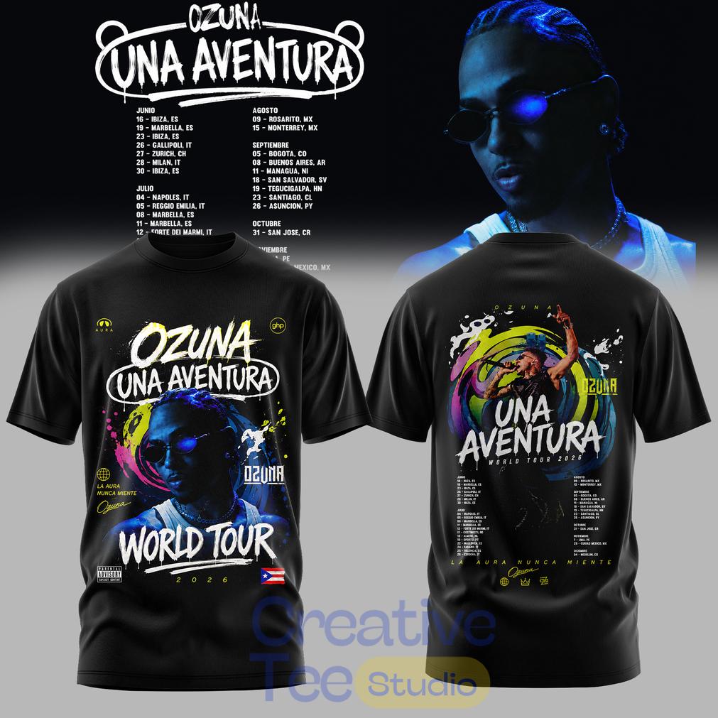 Ozuna Una Aventura World Tour T-Shirt