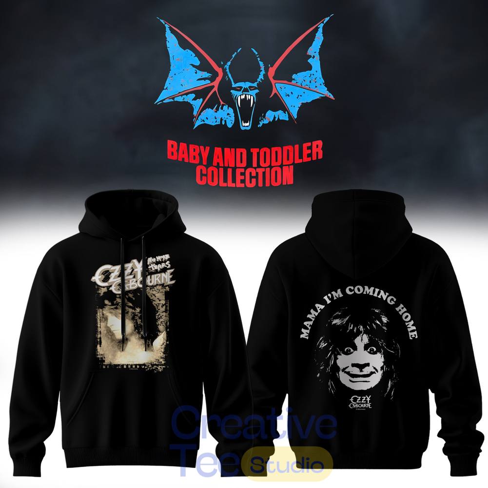 Ozzy Osbourne “Mama, I’m Coming Home” Baby and Toddler Collection Tee Hoodie