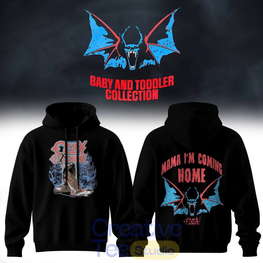 Ozzy Osbourne “Mama, I’m Coming Home” Baby and Toddler Collection Tee Hoodie