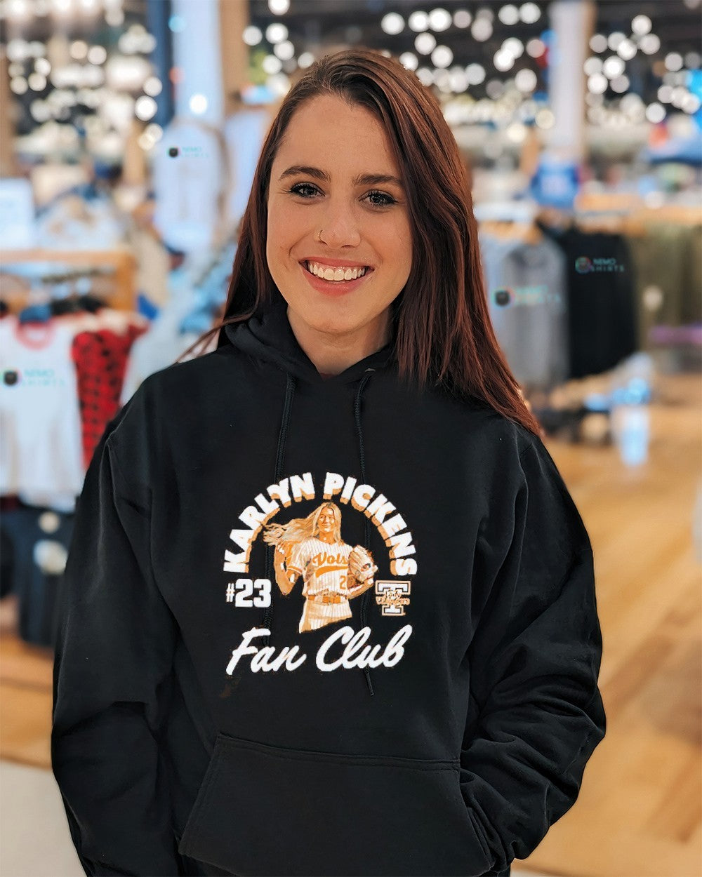 Karlyn Pickens fan club Tennessee Lady Vols shirt