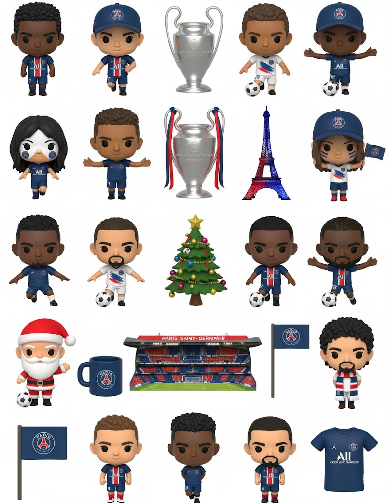 Paris Saint-Germain F.C. Advent Calendar – Les Parisiens Advent Calendar