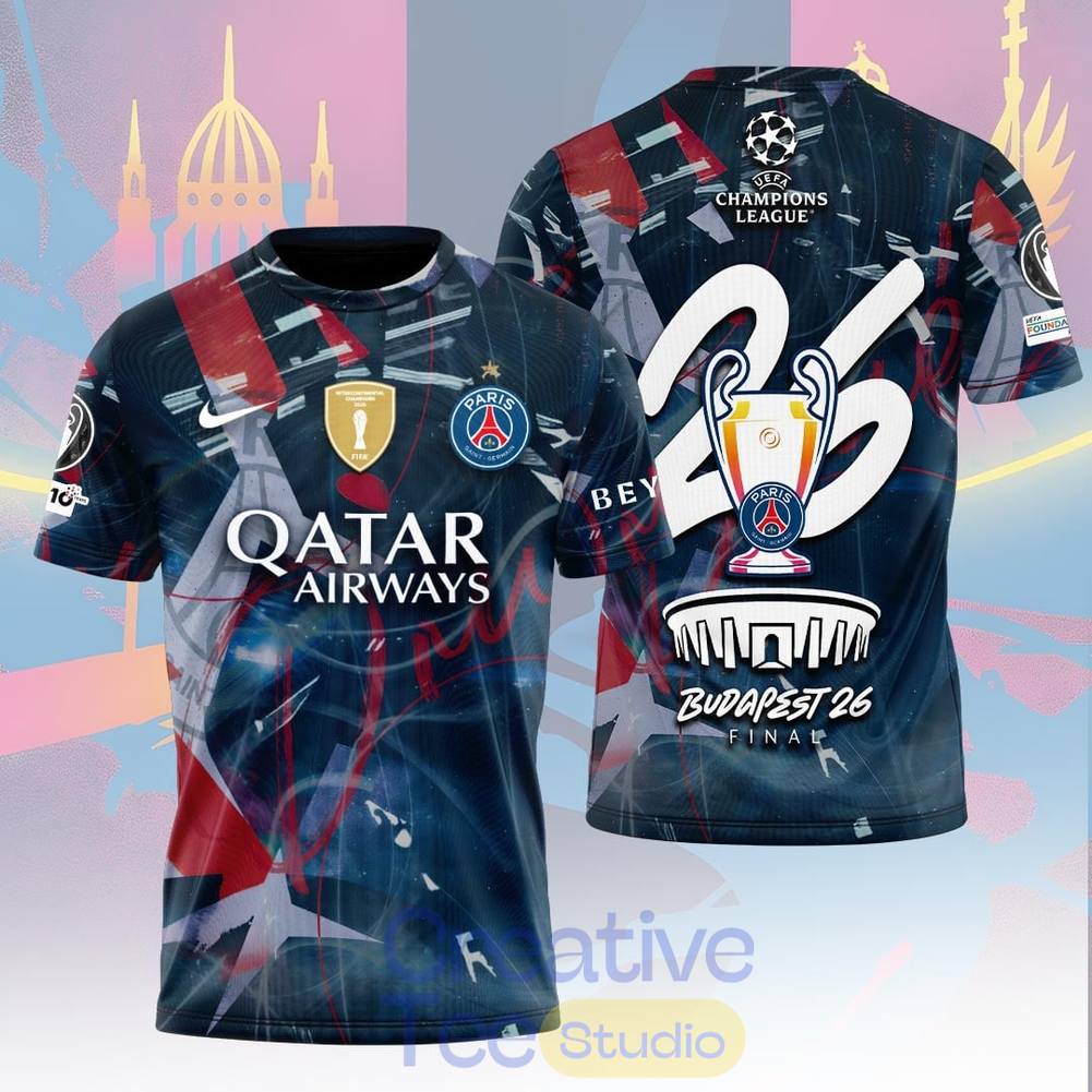 PSG Champions League Budapest Final 2026 Shirt