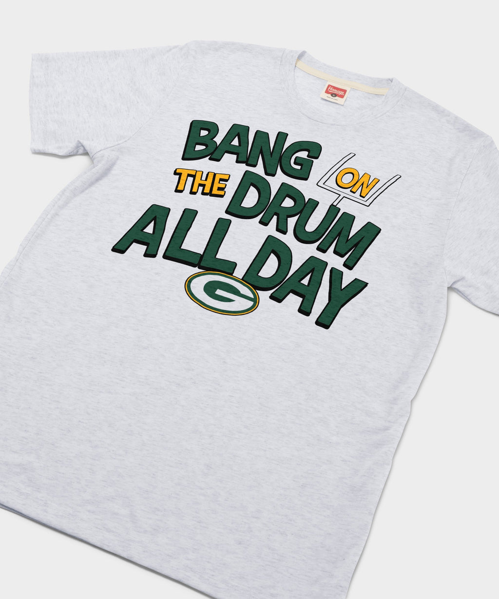 Packers Bang On The Drum All Day