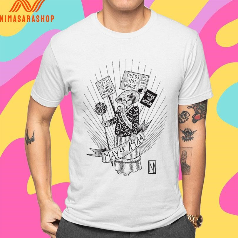 Palace Suffragettes Votes For Women May 11st 1914 Shirts