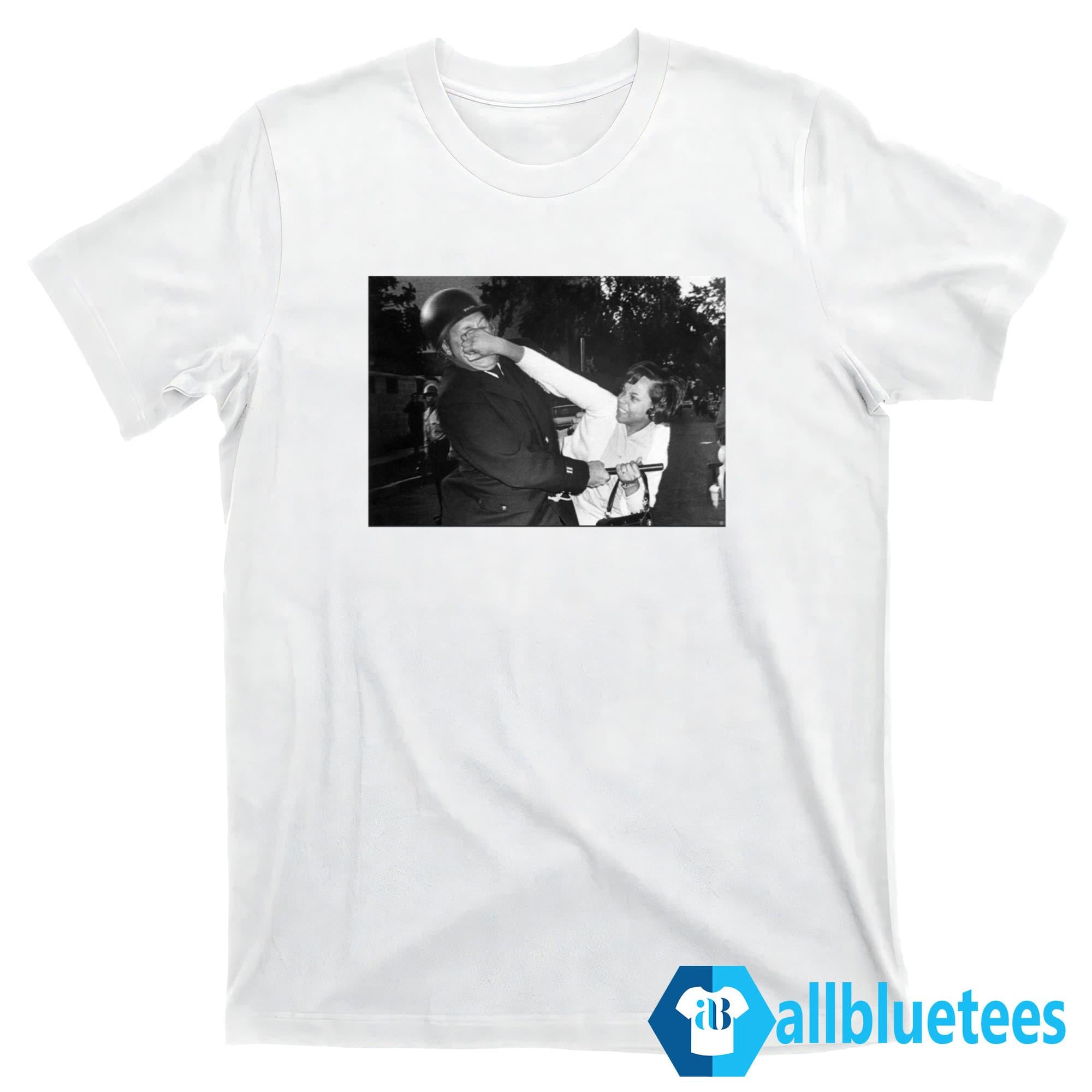 Pamela Echols Punching Policeman Shirt