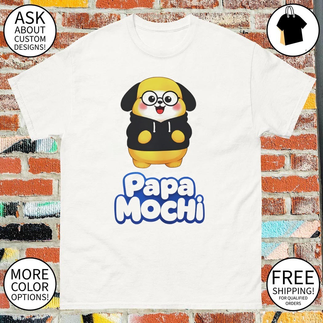 Papa Mochi funny meme shirt