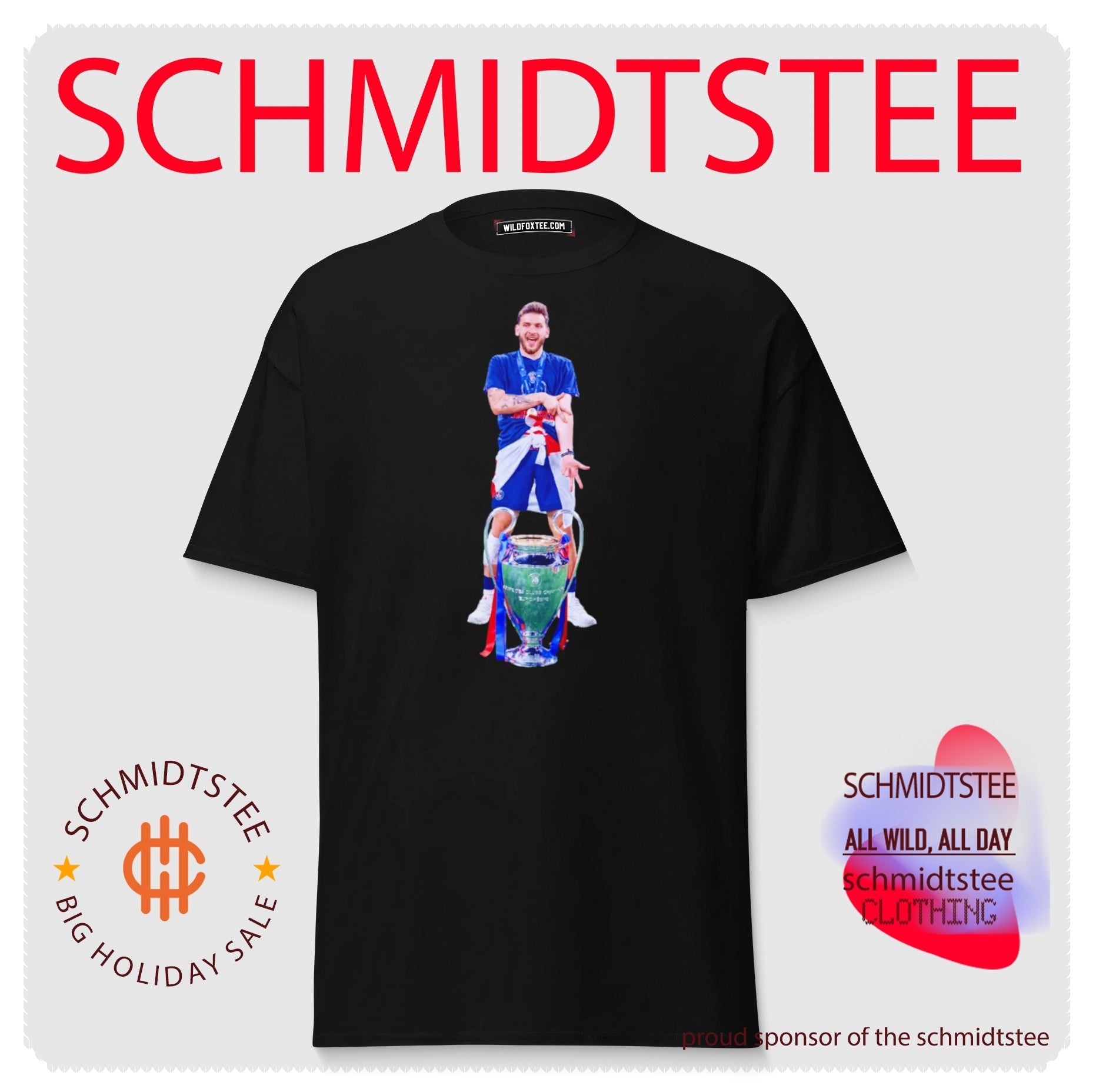 Paris Saint-Germain Final Trophy Hero Champions League Champions 2025-26 shirt