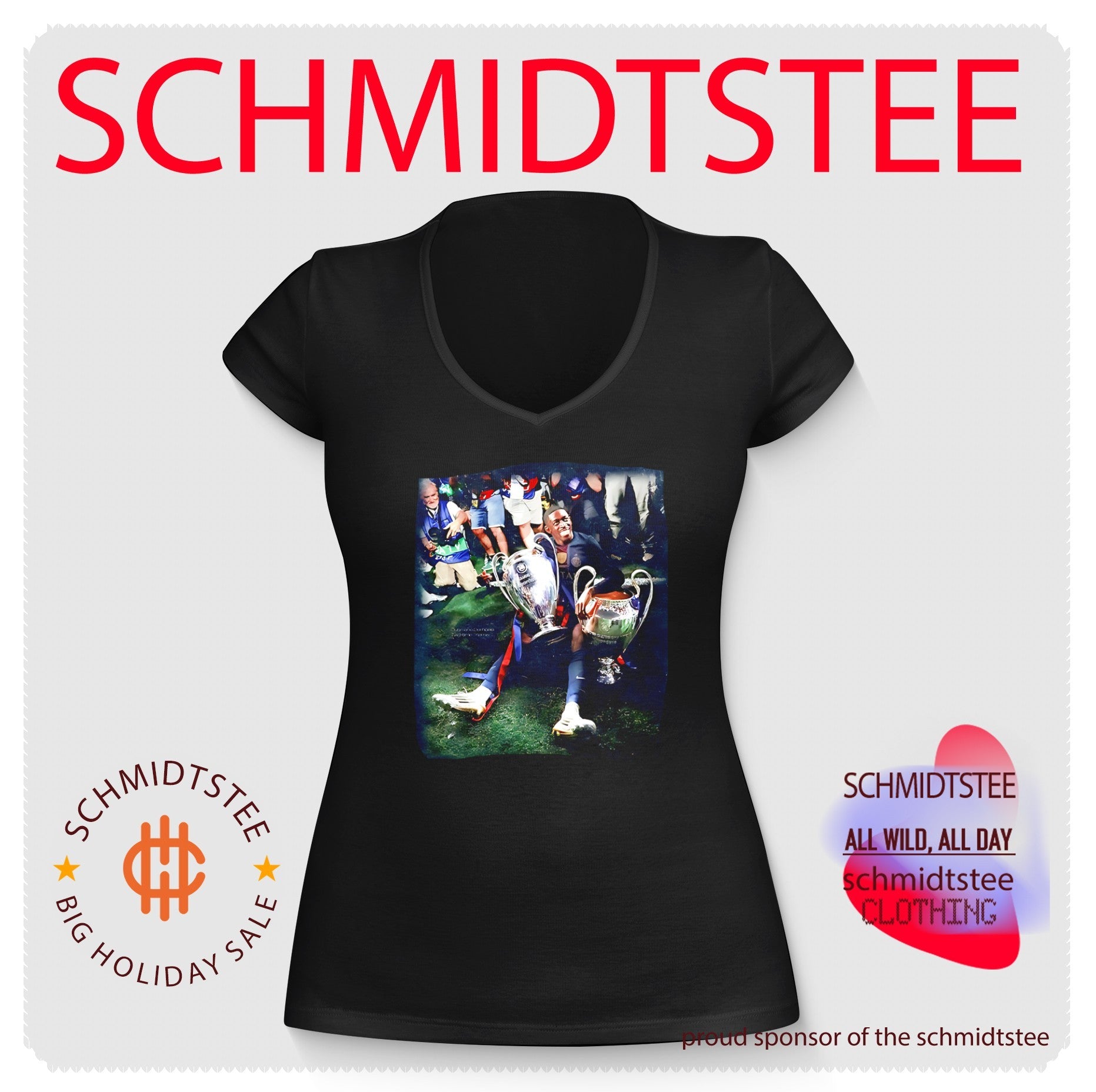 Paris Saint Germain Ousmane Dembele 2 trophies shirt