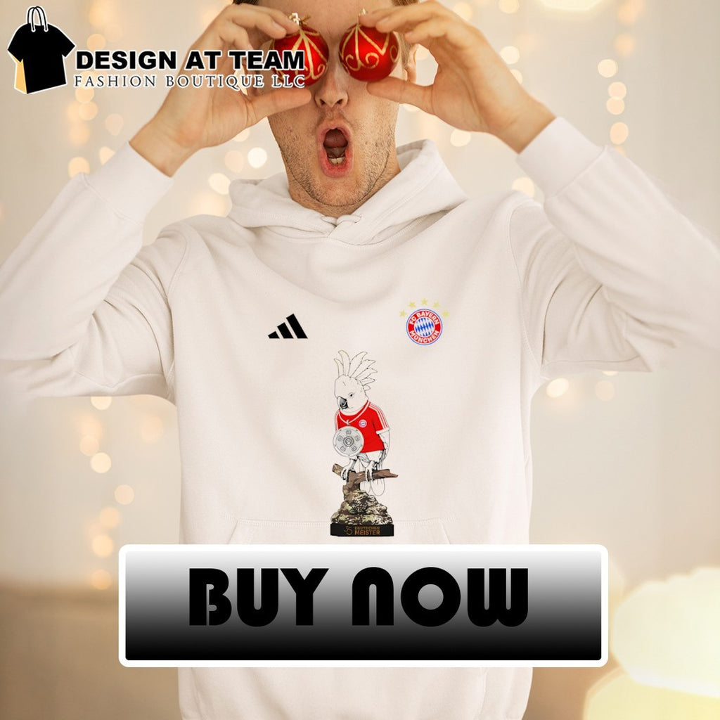 Parrot Bayern Munich FC Celebration Deutscher Meister German Champions shirt