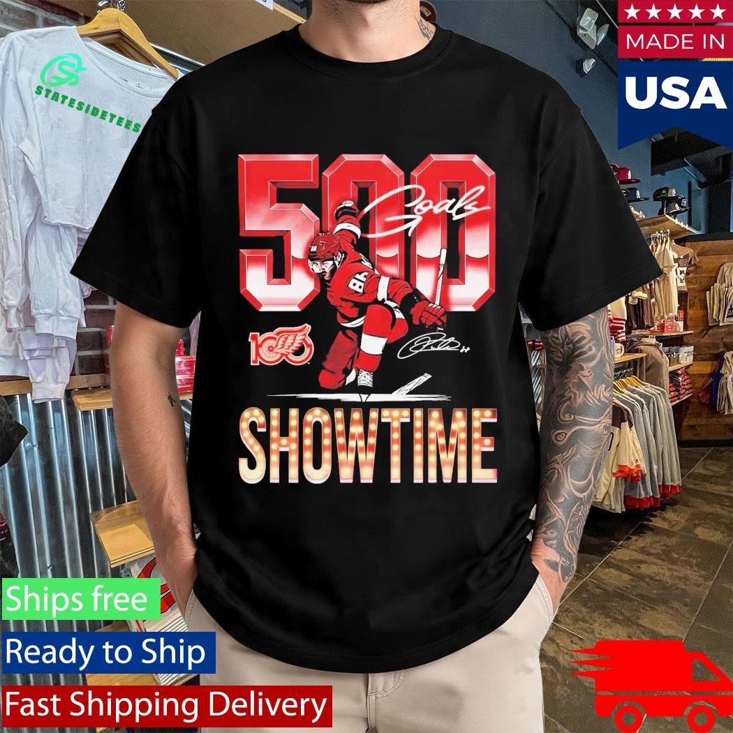 Patrick Kane Detroit 500 Goals Showtime Shirt