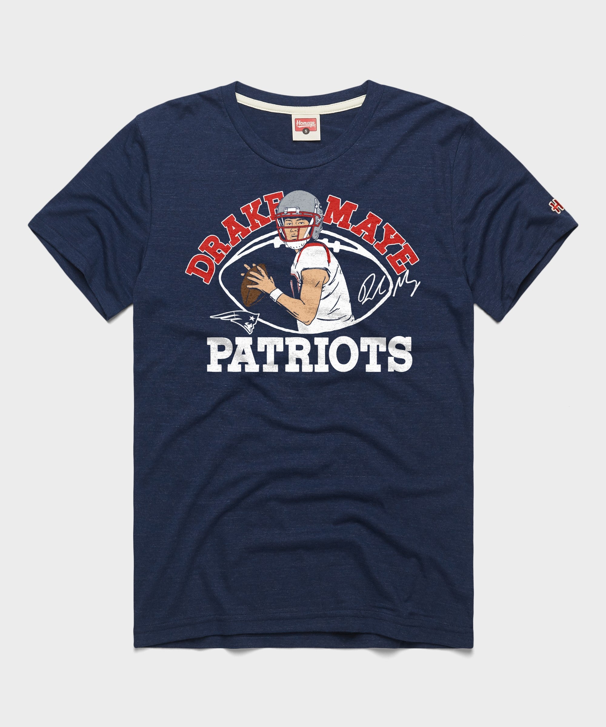 Patriots Drake Maye Signature