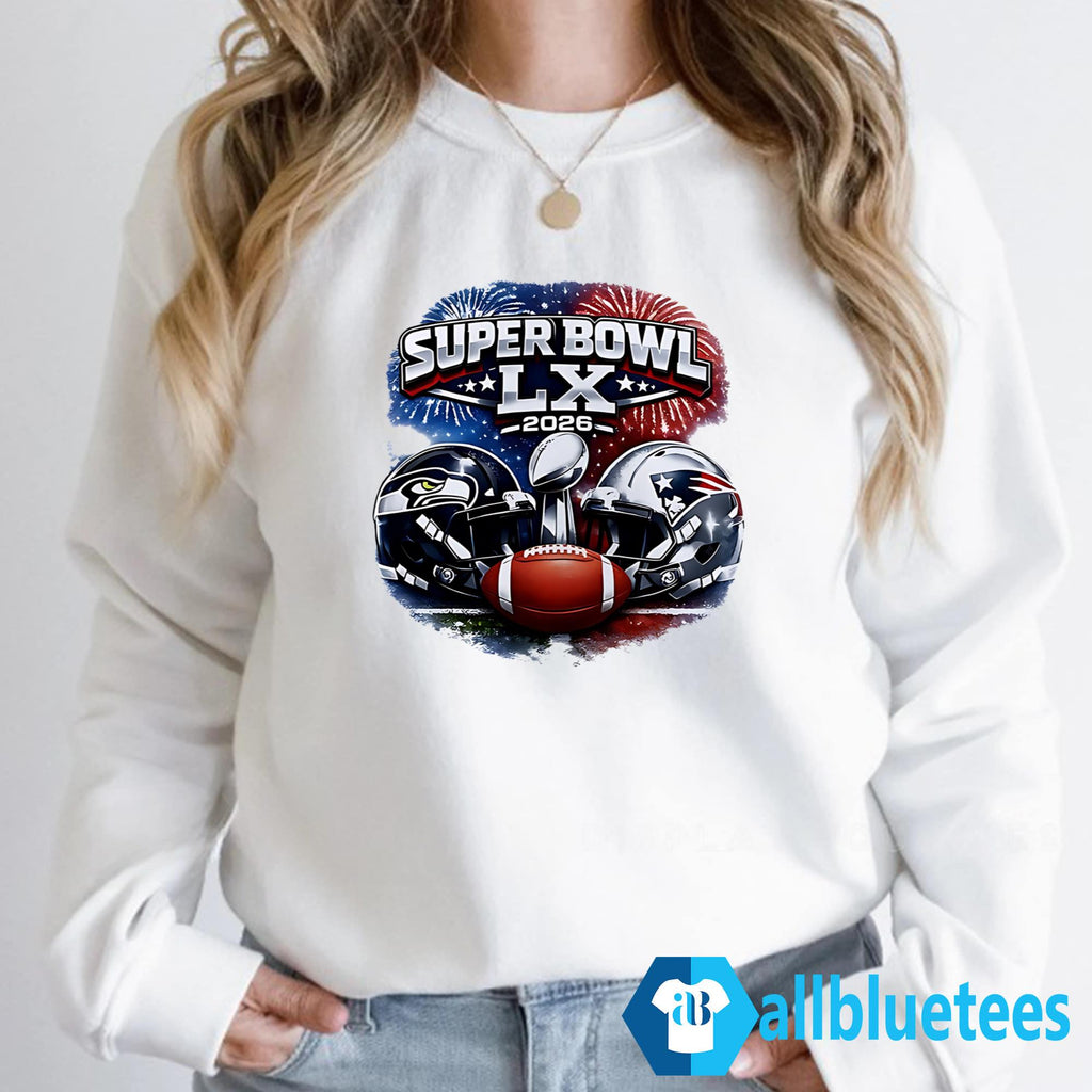 Seahawks Vs Patriots Super Bowl LX 2026 Shirt