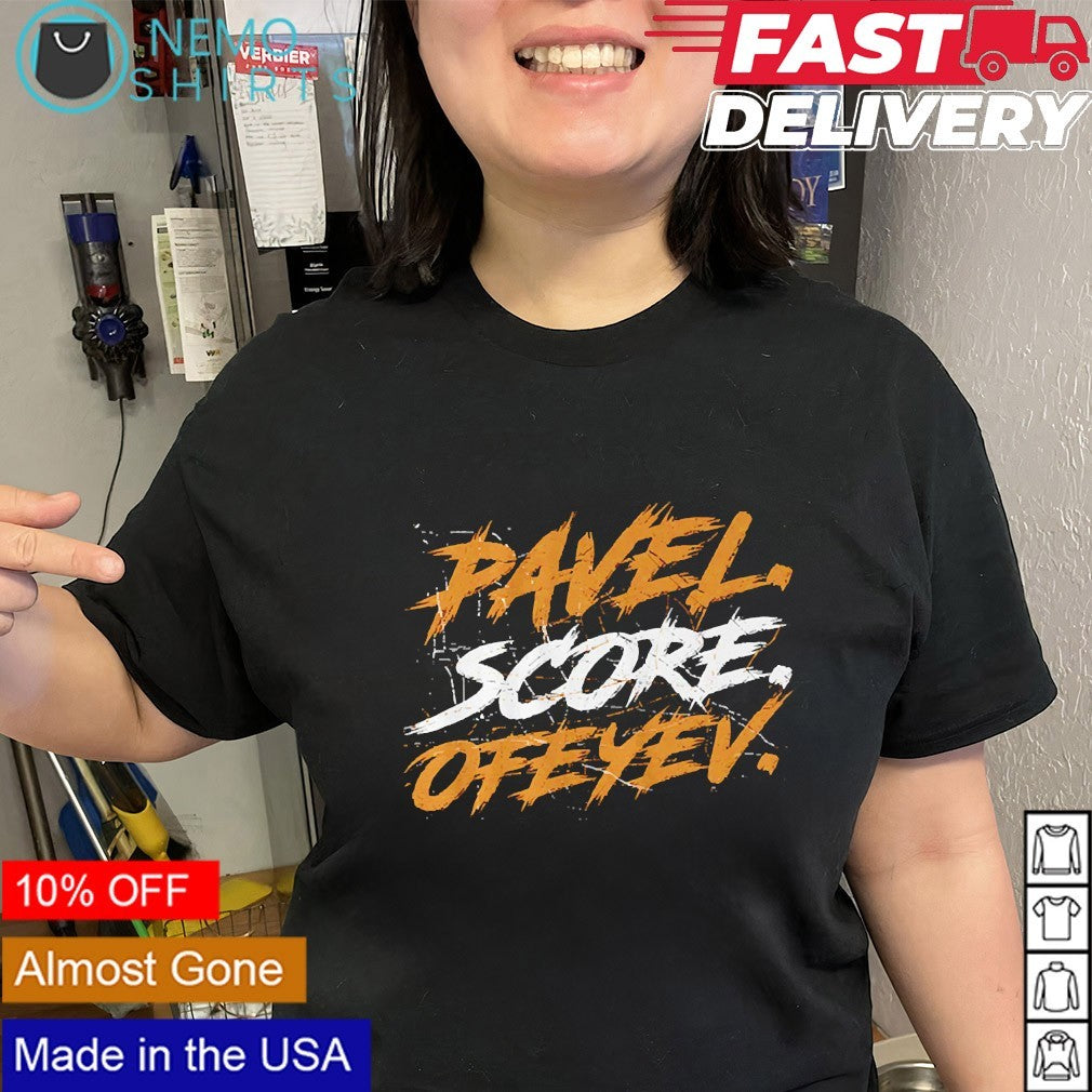 Pavel Dorofeyev Vegas Golden Knights score-ofeyev shirt