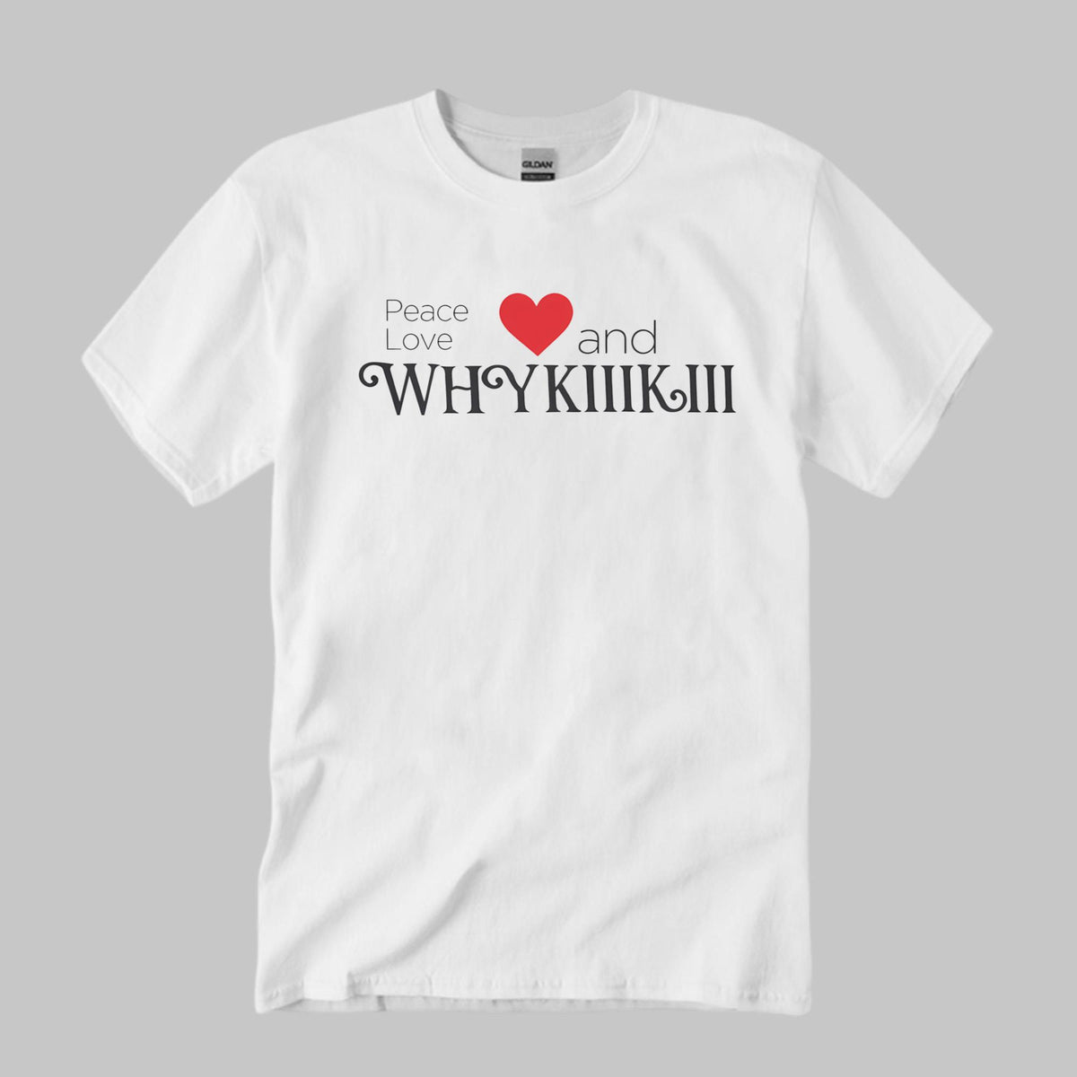 Peace Love And Why KiiiKiii Shirt