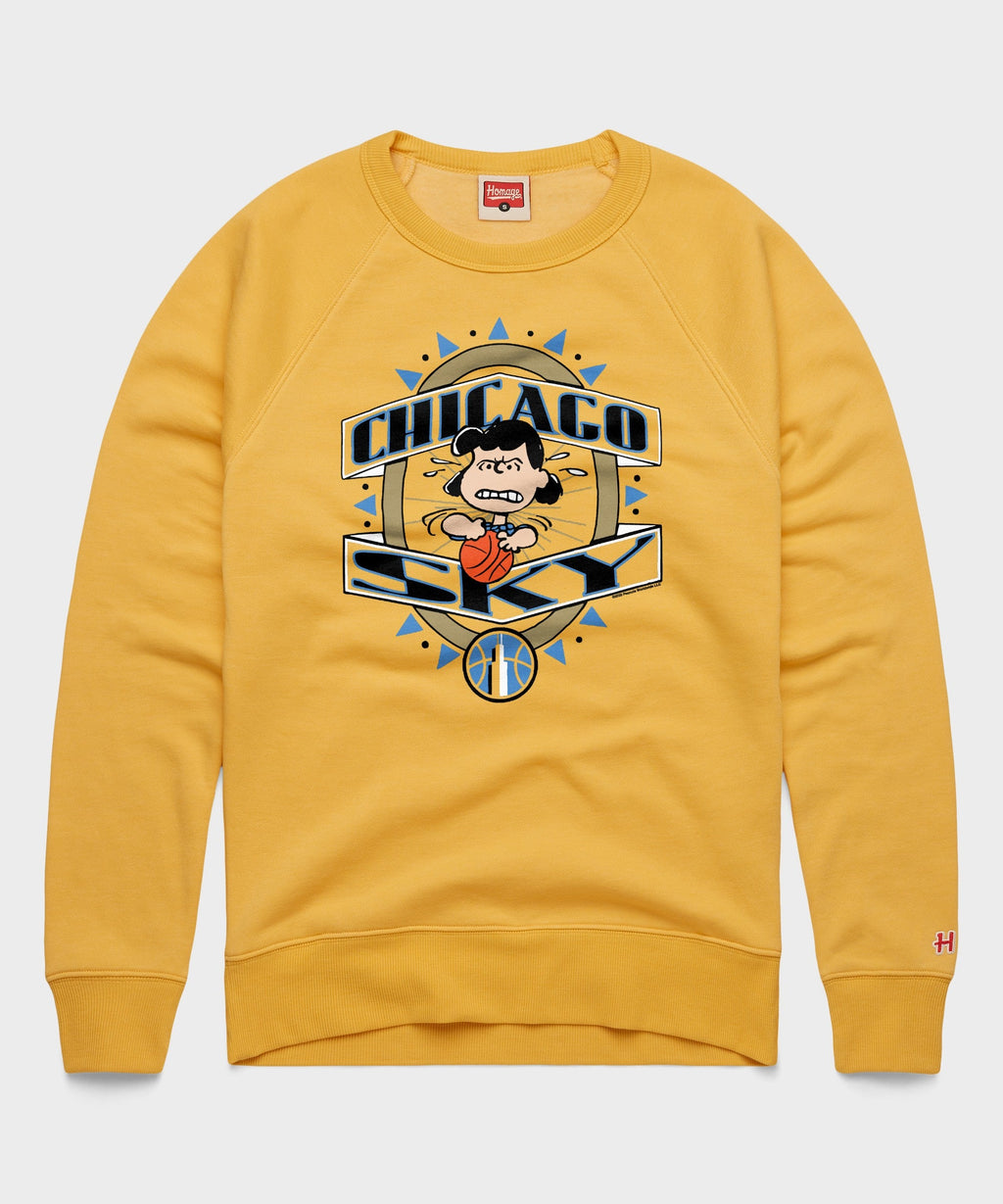 Peanuts Lucy x Chicago Sky Crewneck