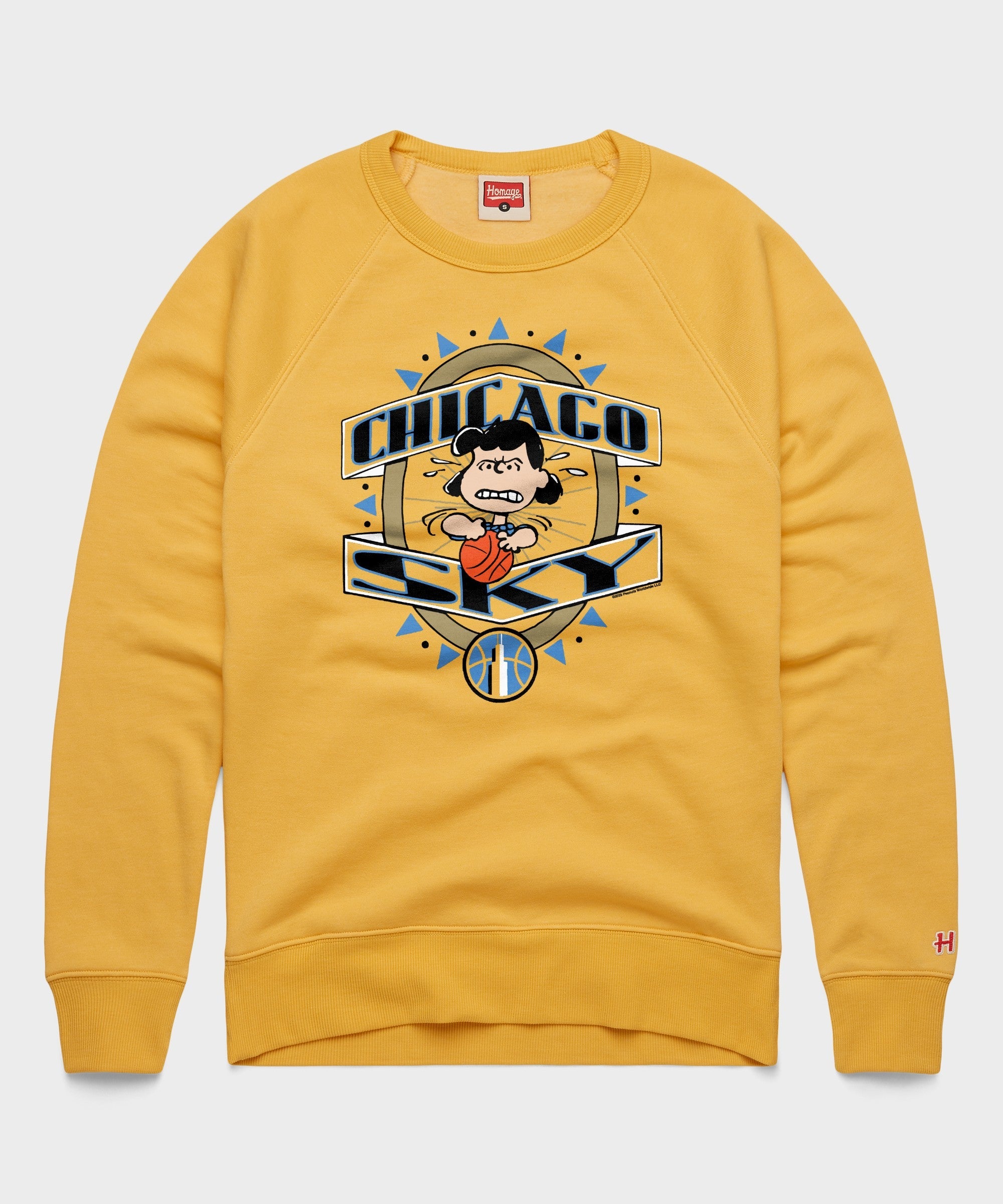 Peanuts Lucy x Chicago Sky Crewneck