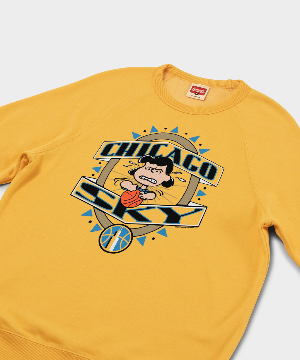 Peanuts Lucy x Chicago Sky Crewneck