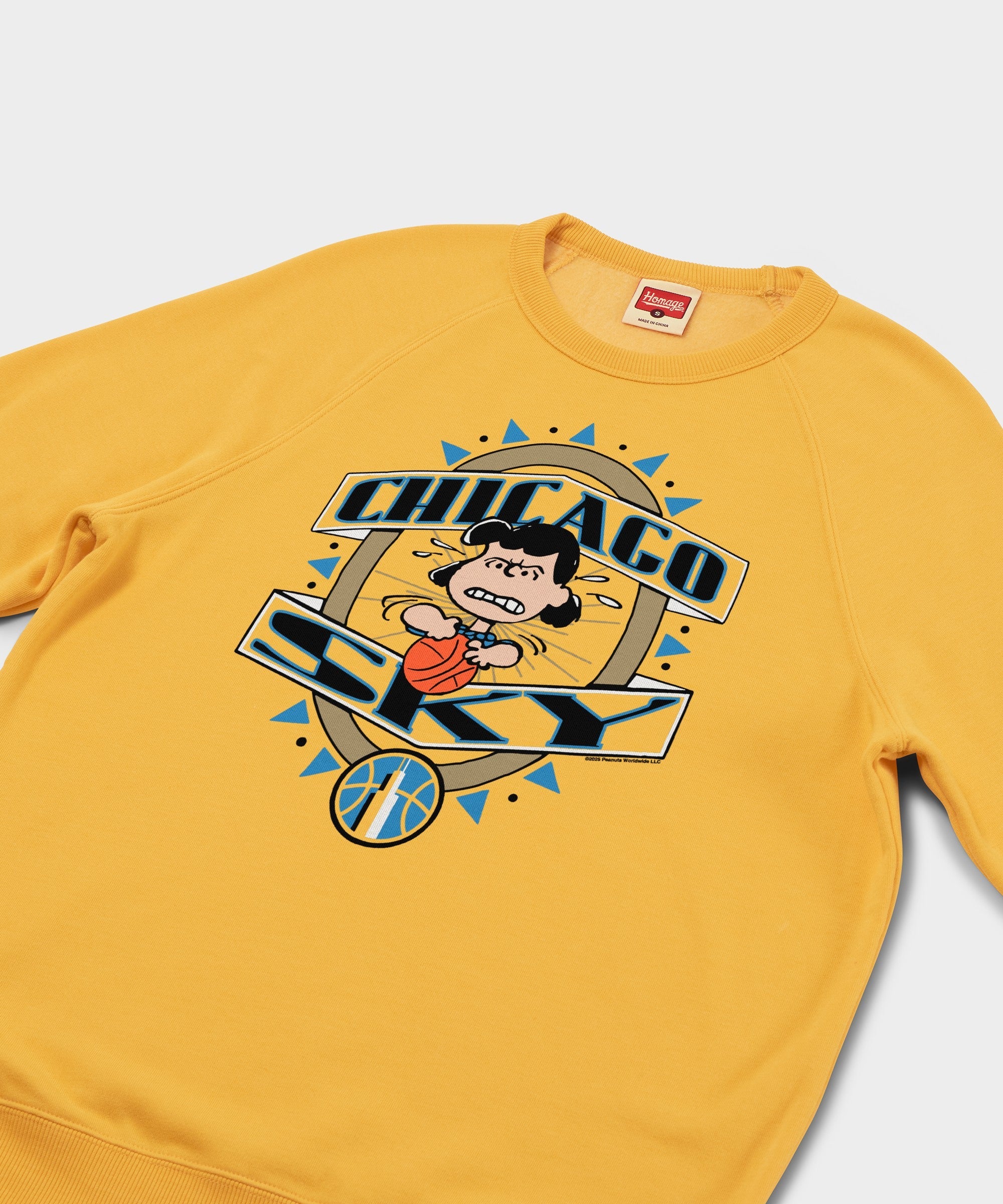 Peanuts Lucy x Chicago Sky Crewneck
