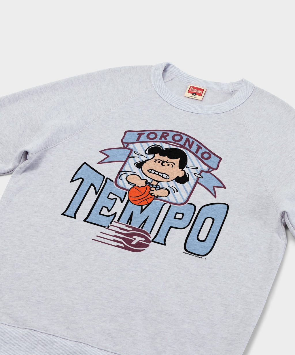 Peanuts Lucy x Toronto Tempo Crewneck