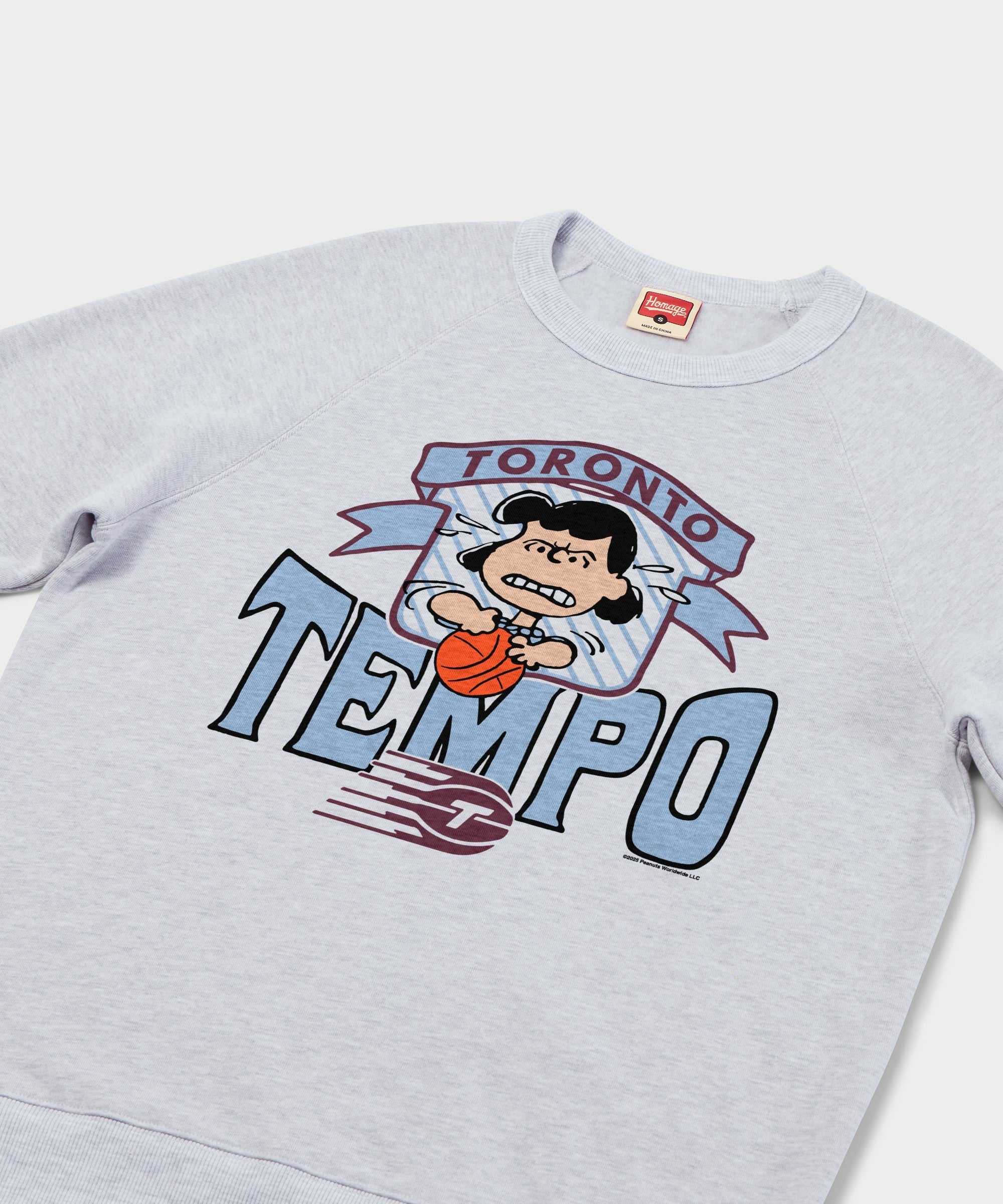 Peanuts Lucy x Toronto Tempo Crewneck