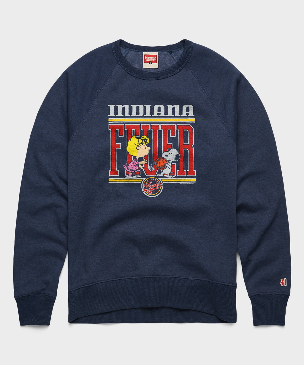 Peanuts Sally x Indiana Fever Crewneck