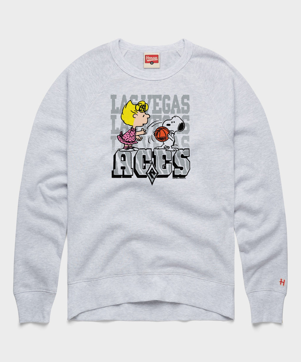 Peanuts Sally x Las Vegas Aces Crewneck