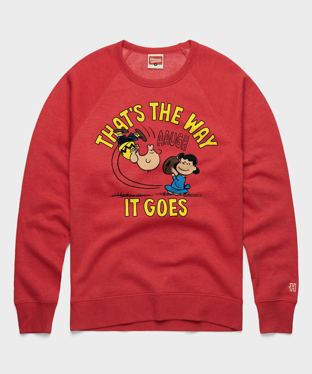 Peanuts That's The Way It Goes Crewneck