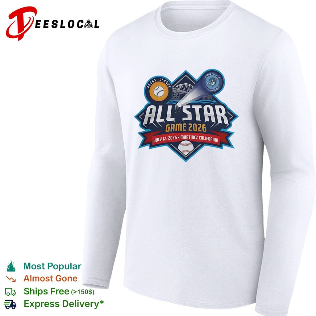Pecos League All Star Game 2026 July 12 Martinez California shirt