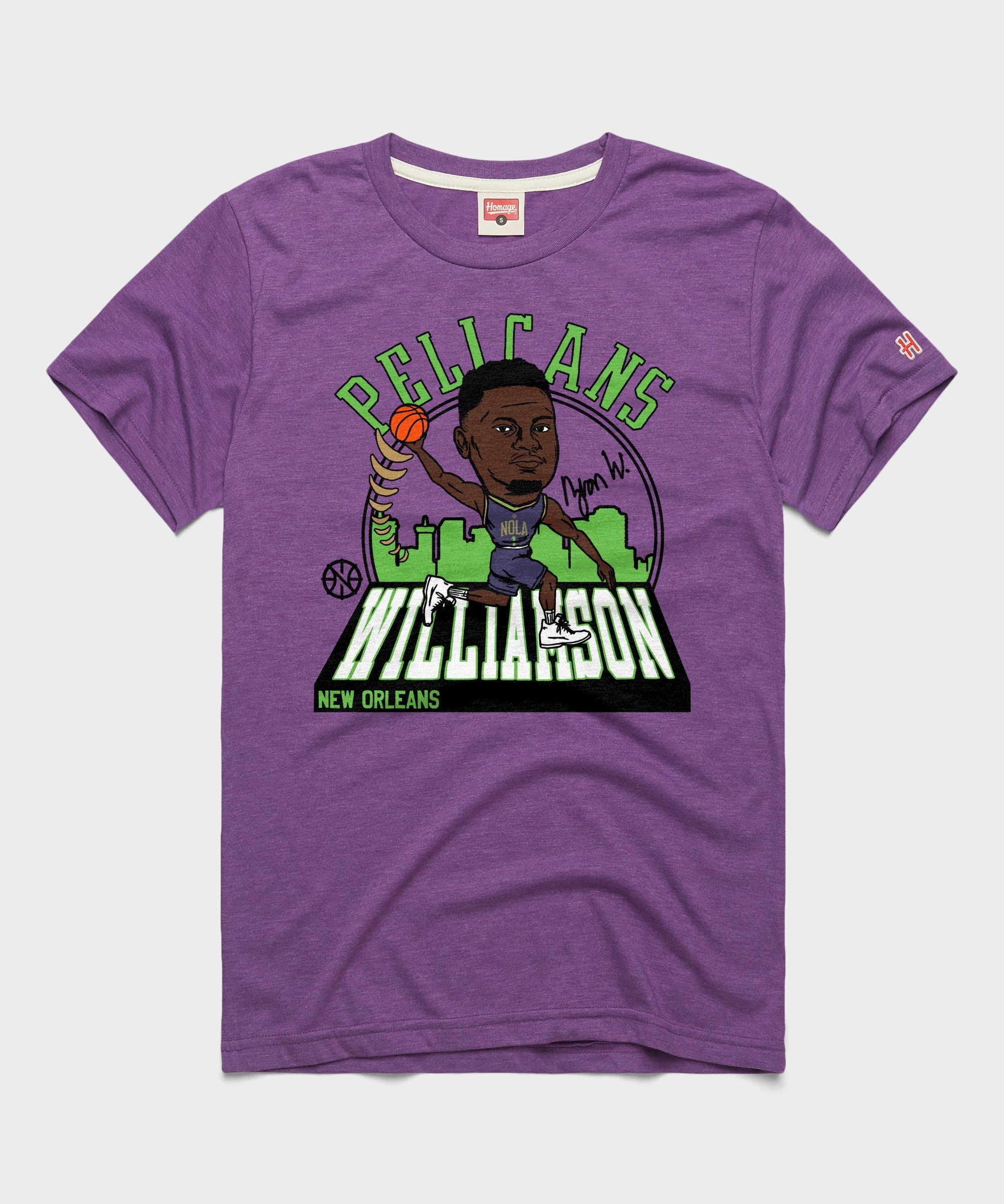 Pelicans Zion Williamson Signature City Edition 2024