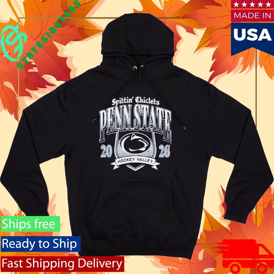 Penn State Hockey X Spittin Chiclets Emblem Shirt