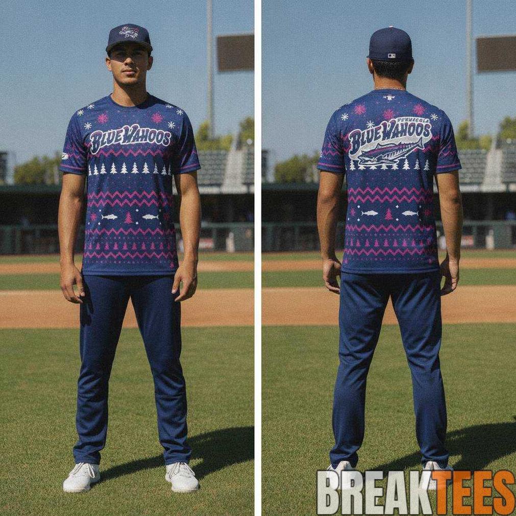 Pensacola Blue Wahoos Half Way To Holiday Night 2026 Shirt