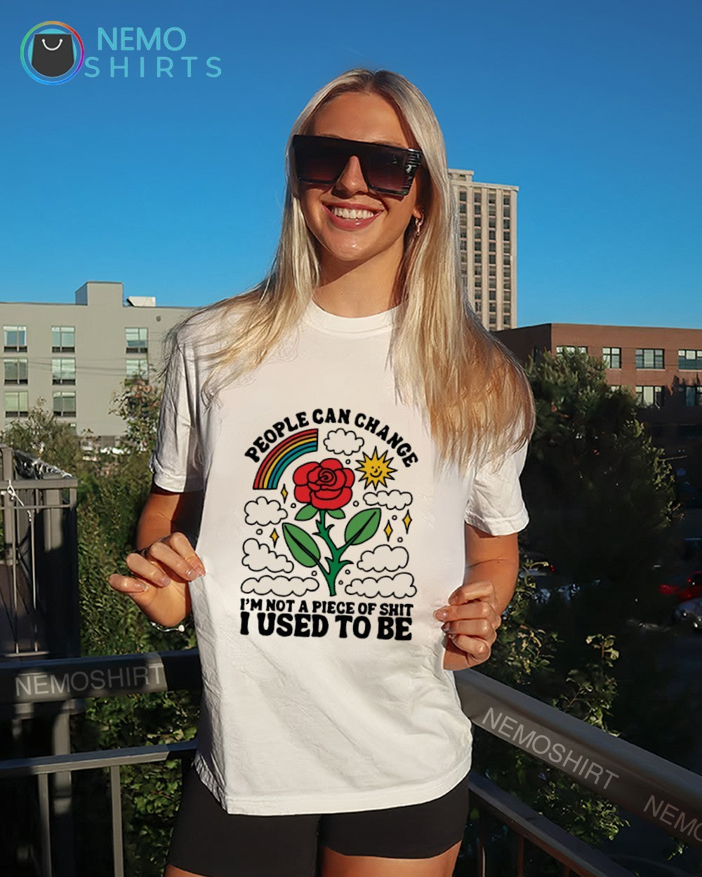 People can change I’m not a piece of shit I used to be shirt