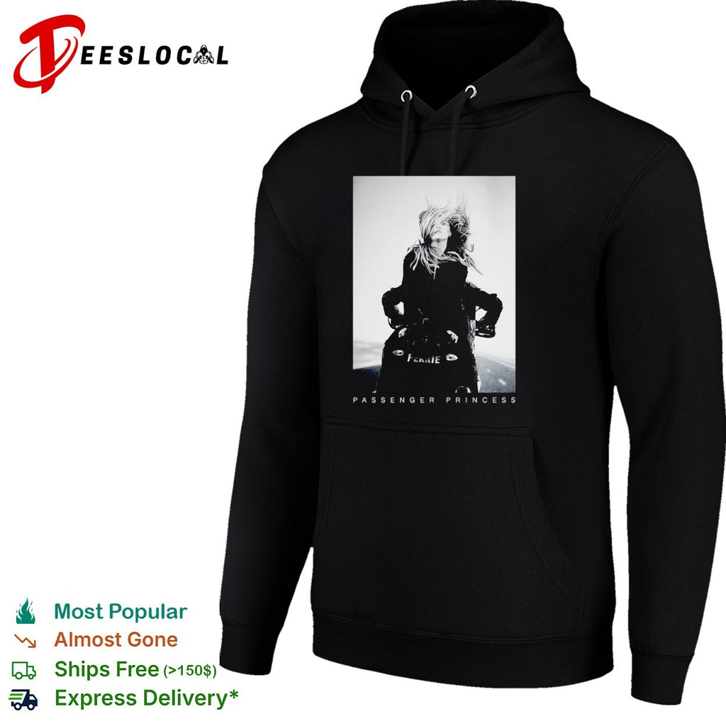 Perrie passenger princess motorcycle rider shirt
