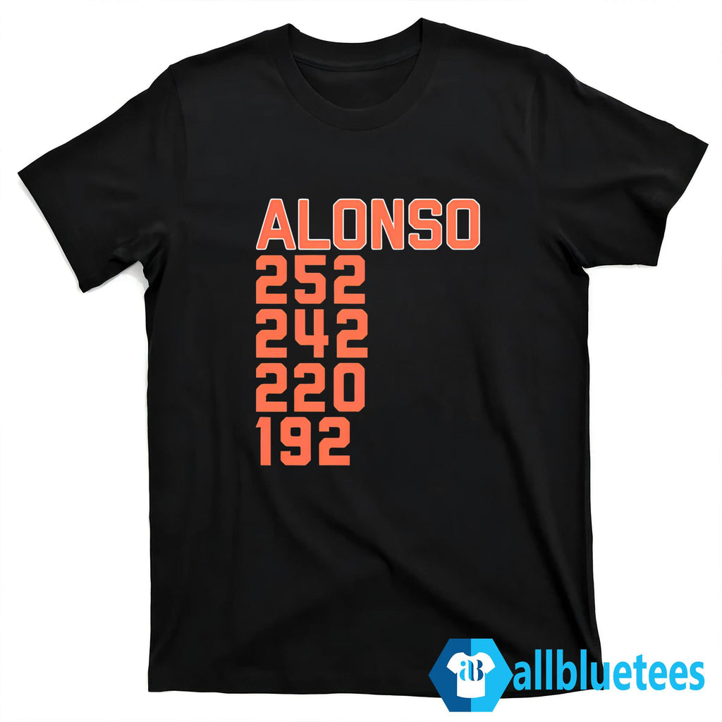 Pete Alonso Home Run Record List Shirt