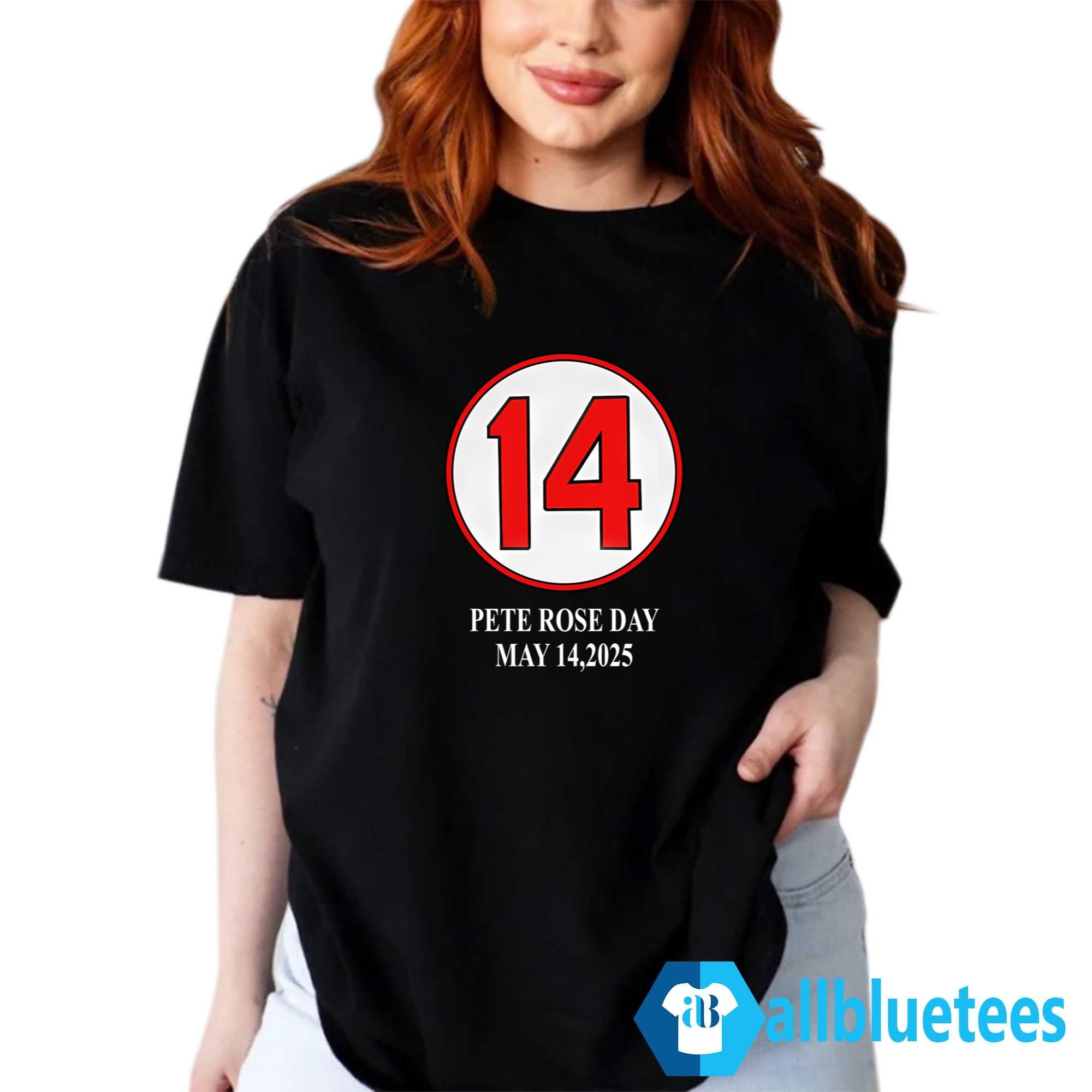Pete Rose Day May 14 2025 Shirt