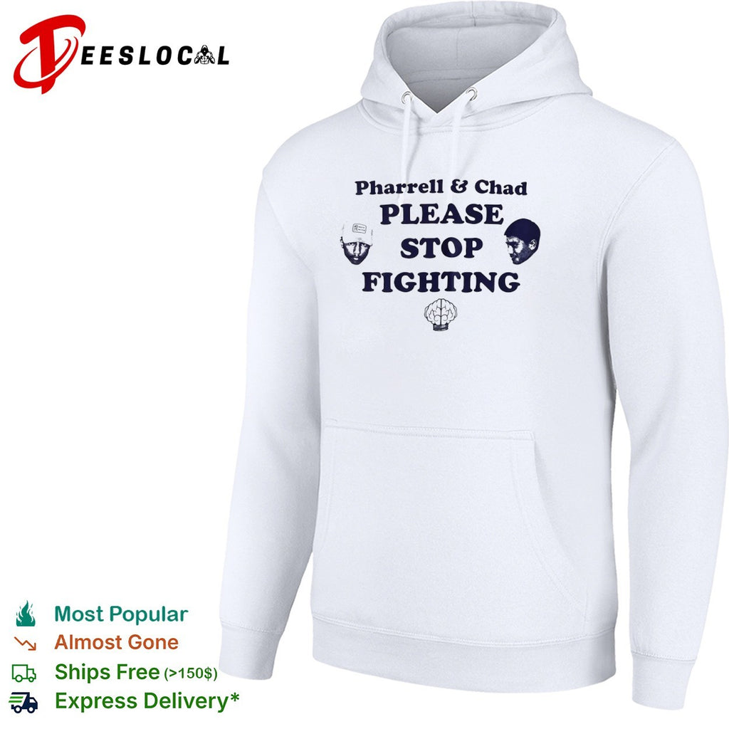 Pharrell Williams Chad Hugo The Neptunes please stop fighting shirt