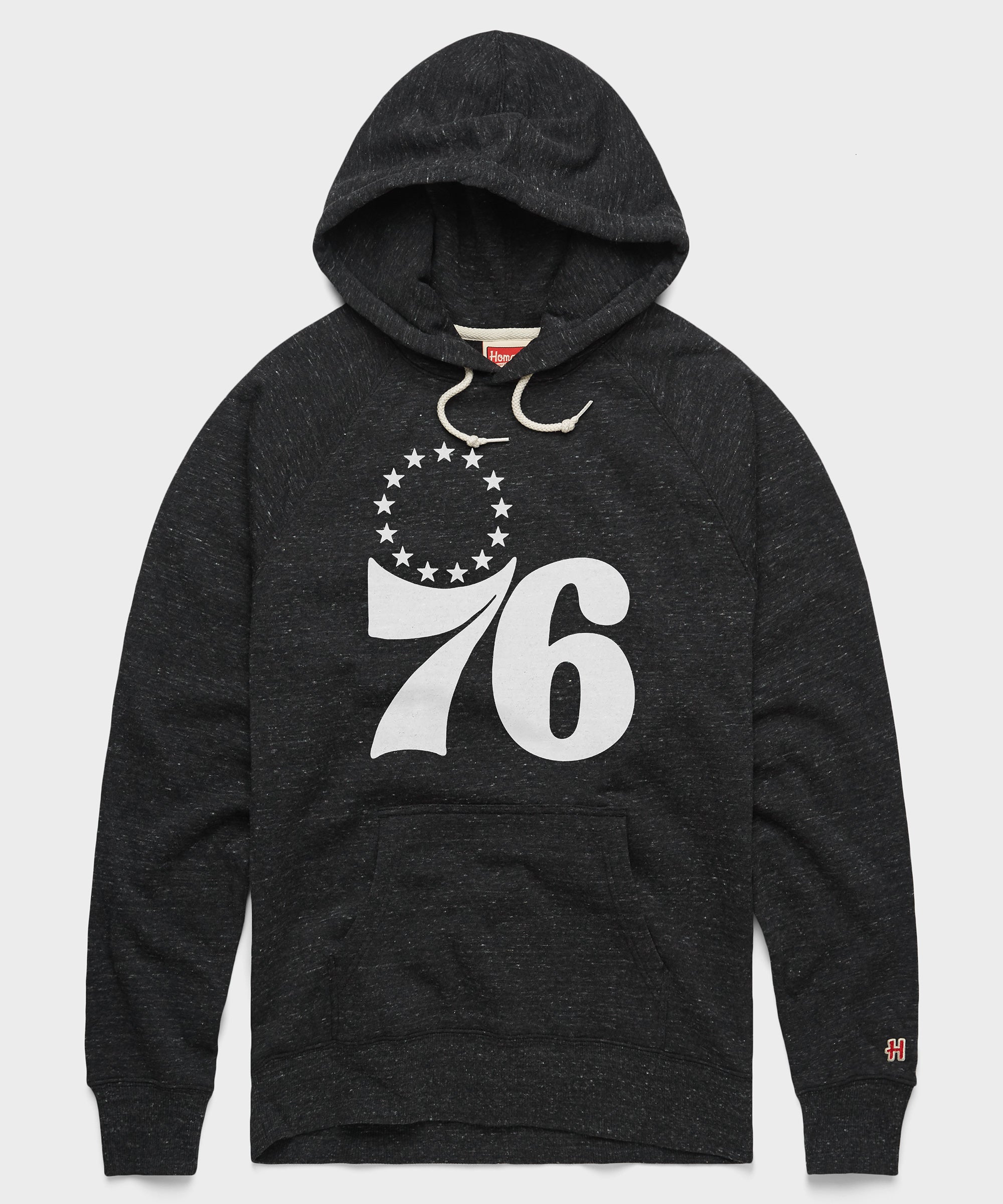 Philadelphia 76ers Blacktop Logo Hoodie