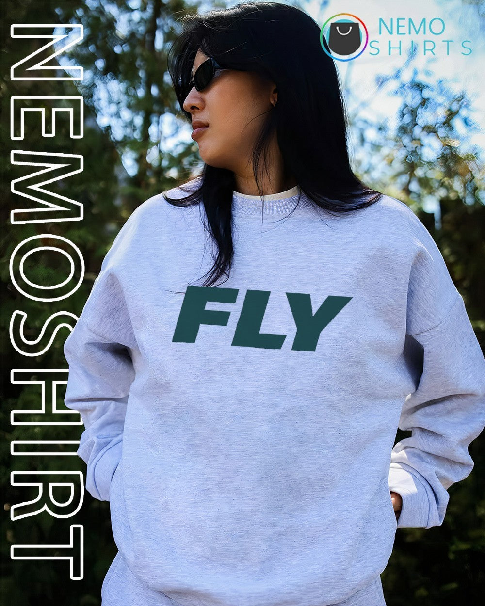 Philadelphia Eagles fly graphic shirt